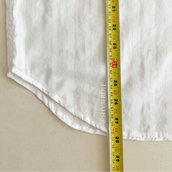 NWT GAP 100% Cotton Boyfriend Fit Popover Shirt - Picture 8 of 14